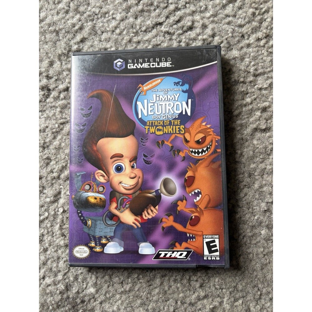 Jimmy Neutron Boy Genius: Attack of the Twonkies Nintendo GameCube 2004